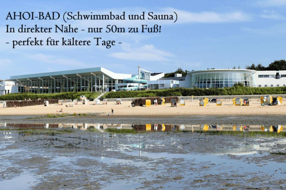 Traumhafte Ferienwohnung "Seeperle" In Cuxhaven - Duhnen Mit Teilseeblick In 1A Lage Exterior foto